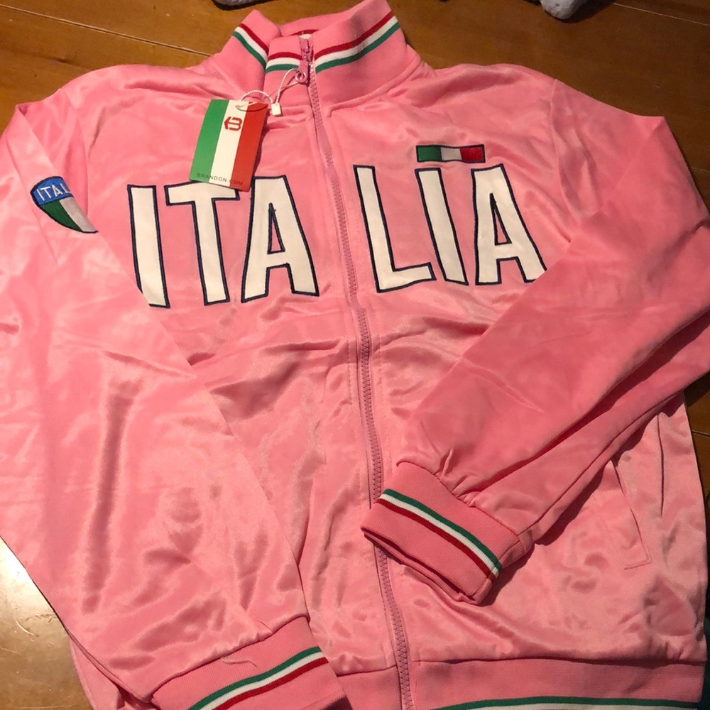 Italia Pink Track Jacket